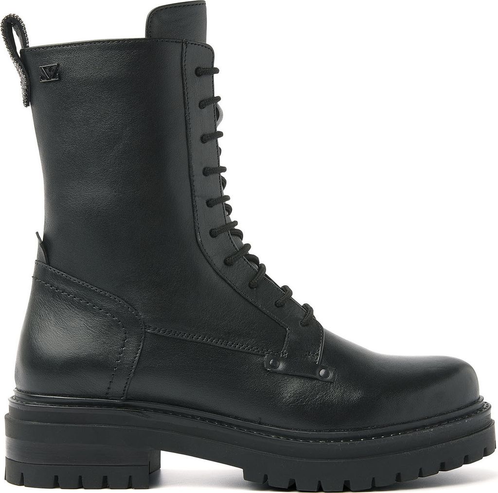 Lazamani Schnürstiefel Damen 85.629 Black Größe 36