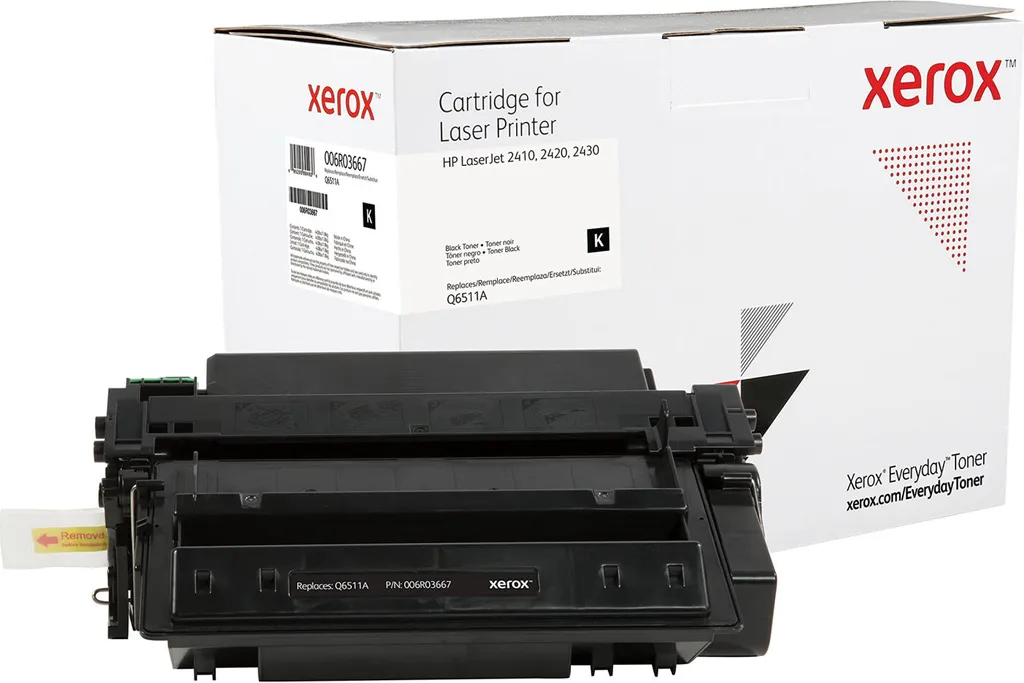 Xerox Everyday Toner Nero - HP Q6511A a Xerox - 6000 pagine- (006R03667) - 6000 pagine - Nero - 1 pezzo(i)
