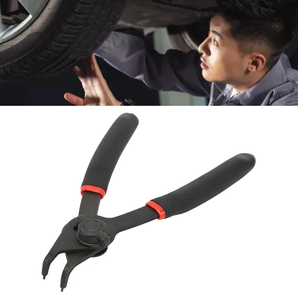 Pinza Professionale per Seeger 90° - Ideale Restauro Moto e Auto