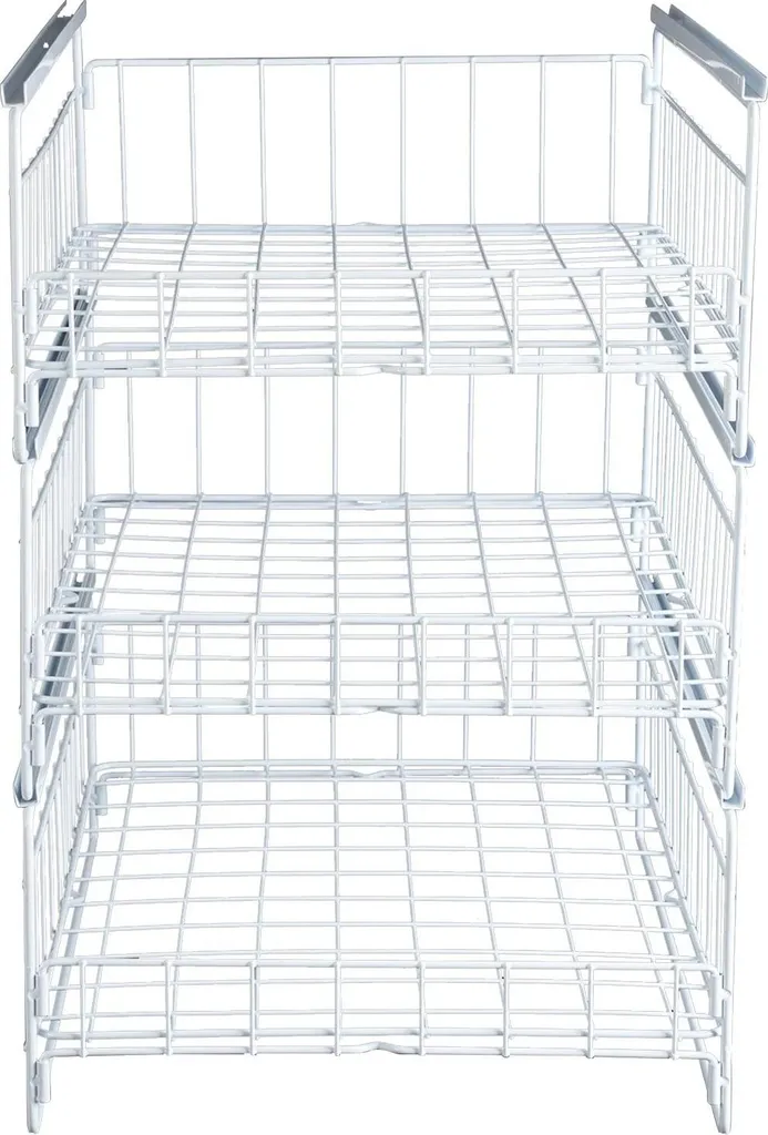 Scaffale Estraibile Cucina Bianco | Organizer Cassetti Grande Capienza