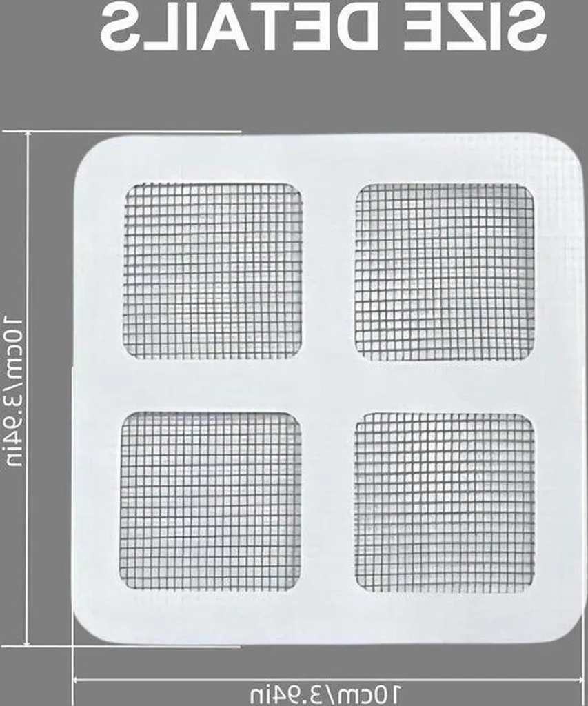 Attrape-Cheveux pour Douche et Cuisine - Pack de 200 Filtres Souples