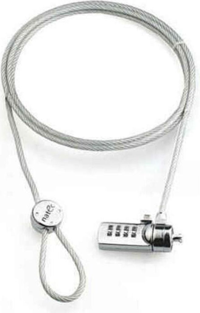 Natec Lobster Code Laptop Kabel Sicherheitsschloss Produktbild 