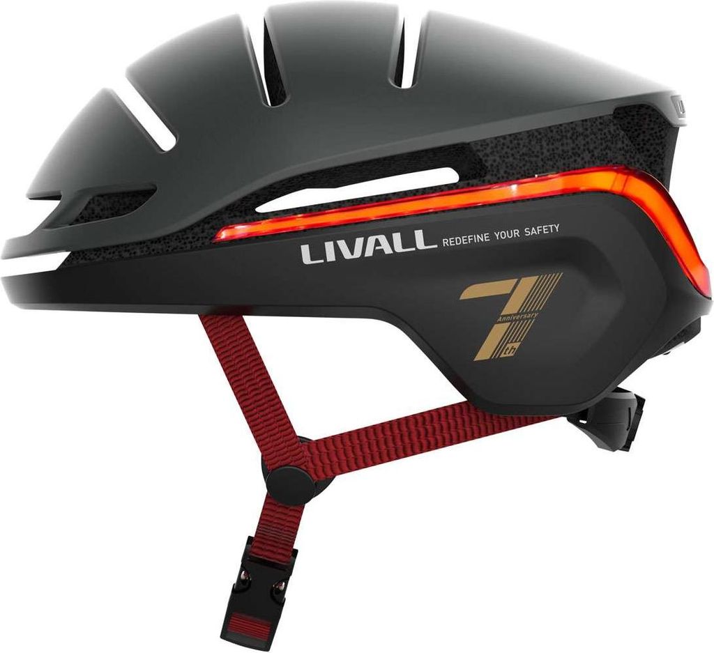 Livall EVO21 Fahrradhelm Mit Bremslicht, Blinker & SOS-Funktion – Smarter E-Bike-Helm