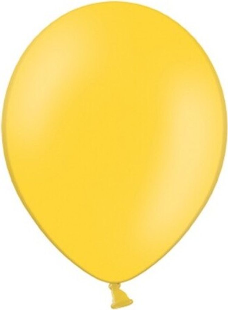 Starke Ballons 27cm, Pastell Honiggelb (1 Packung / 10 Stück)