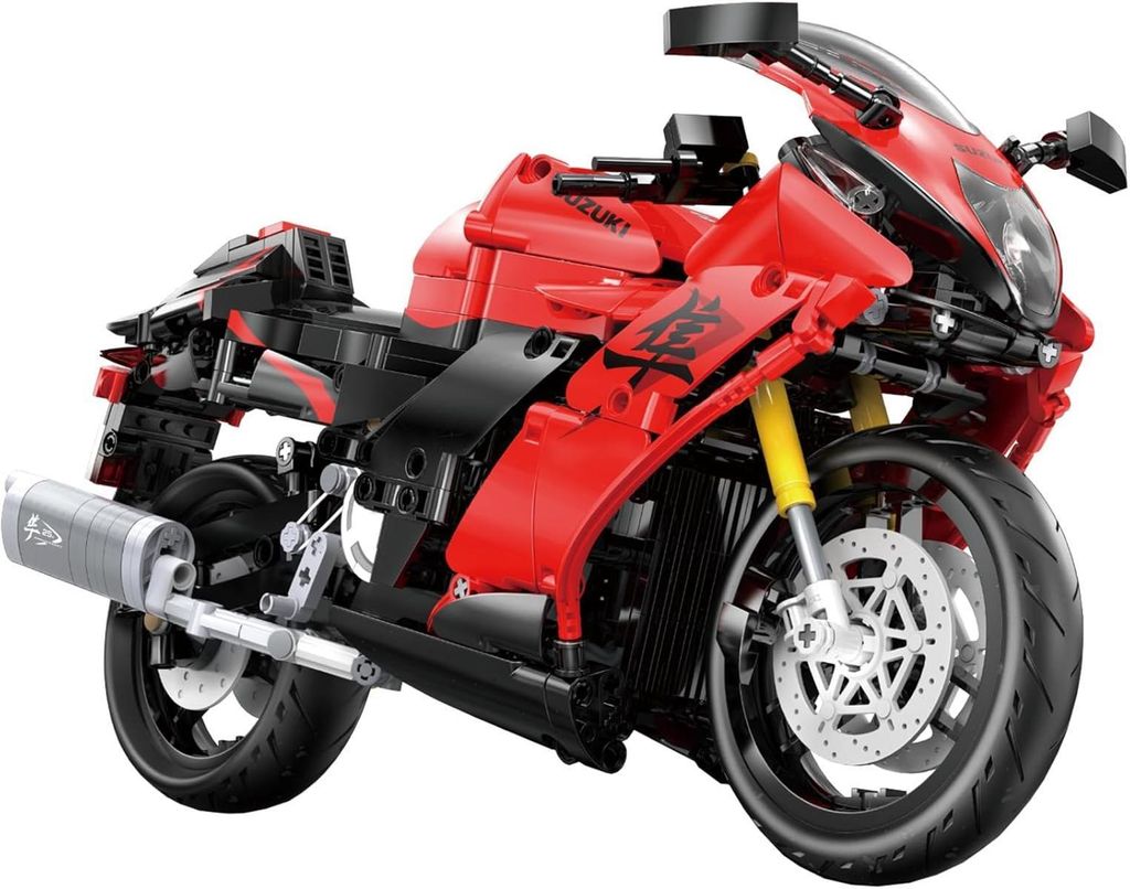 CADA Suzuki Hayabusa 1043 Teile Motorrad Maßstab 1:6 DeQuBe Produktbild 