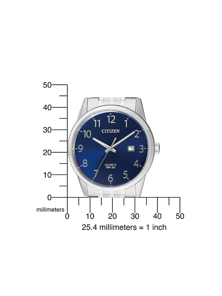 Orologio Citizen Uomo BI5000-52L - Eleganza Minimal in Acciaio Blu - 3