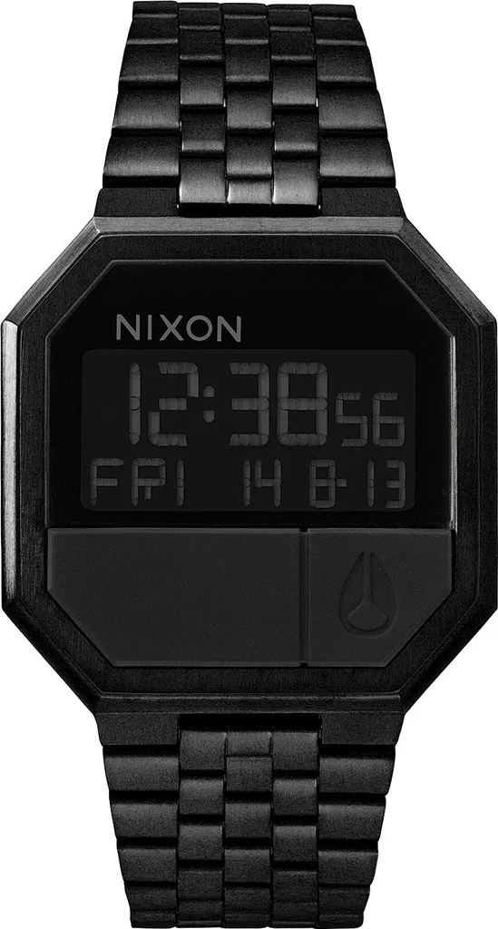 Montre-bracelet Digitale Nixon Re-Run Style Vintage et Boîtier en Acier