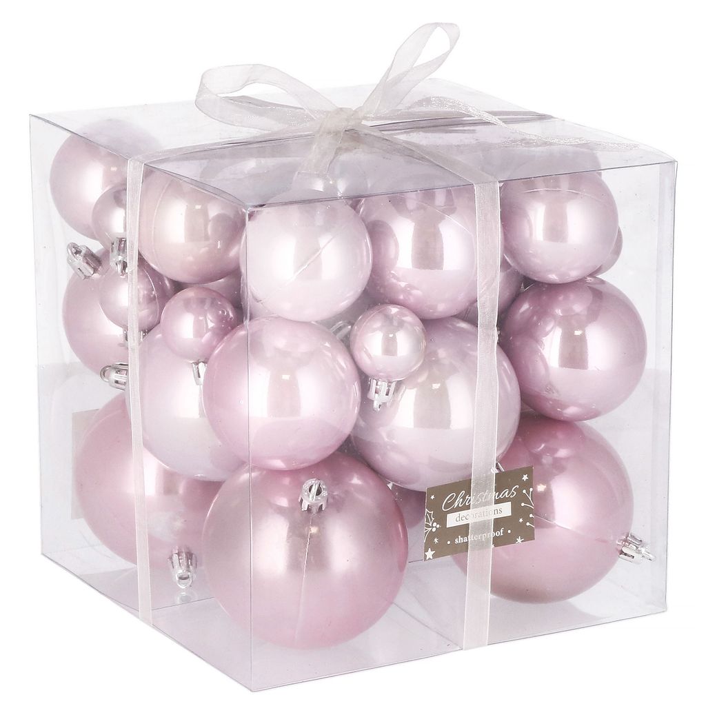 Boules de Noël Boule de Noël 37 pièces jusqu'à Ø 8 cm - Image du produit 