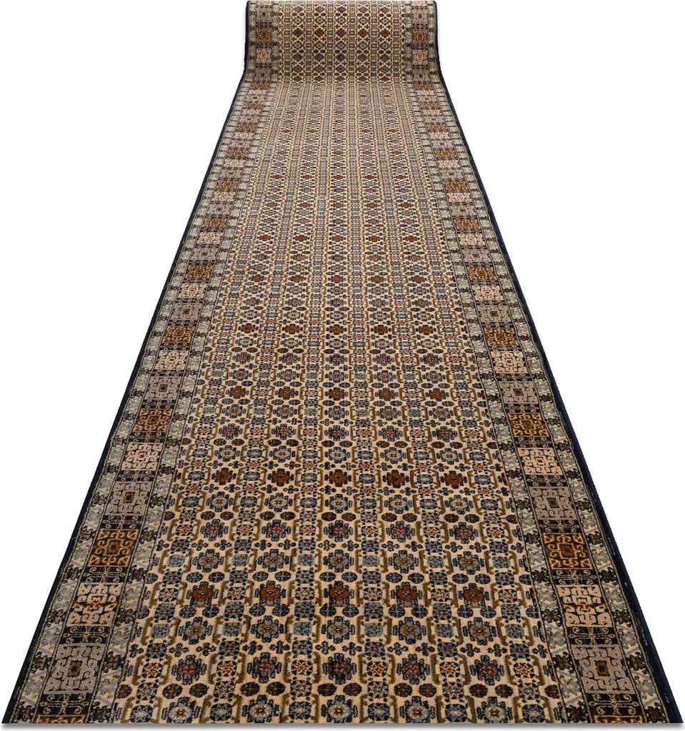 Tapis KESHAN 6428/53551 Oriental beige et bleu foncé 90x100 cm