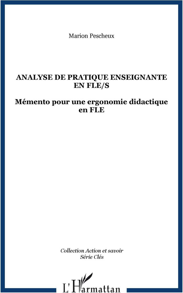 Analyse de pratique enseignante en FLE/S