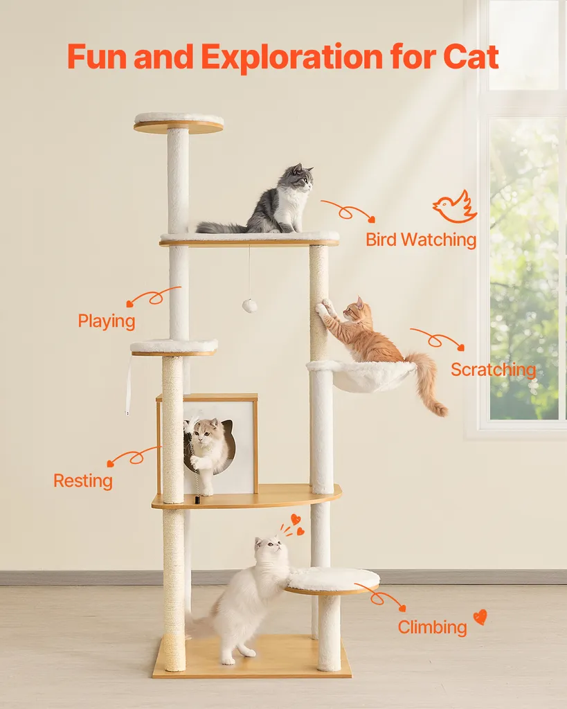 Arbre à chat pour grand salon et centre d'activité intérieur xxl - 2