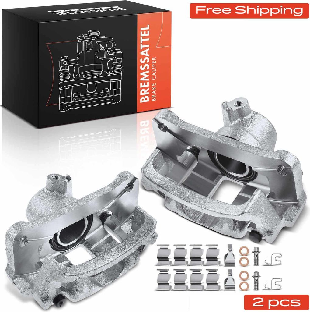 Frankberg 2x Bremssattel Hinterachse für Toyota Land Cruiser Prado J12 J15 3.0L 4.0L Bj ab 2002