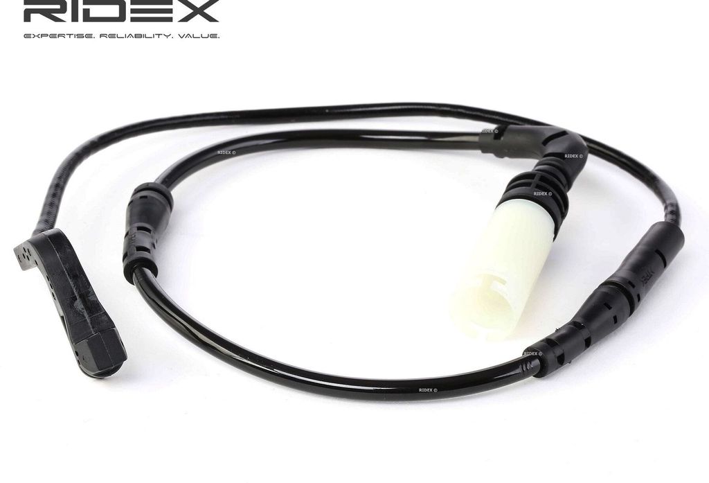 RIDEX 407W0012 Warnkontakt Bremsbelagverschleiß 685mm Hinten für BMW 5 Limousine (E60) 5 Touring (E61) 6 Coupe (E63) 6 Cabrio (E64)