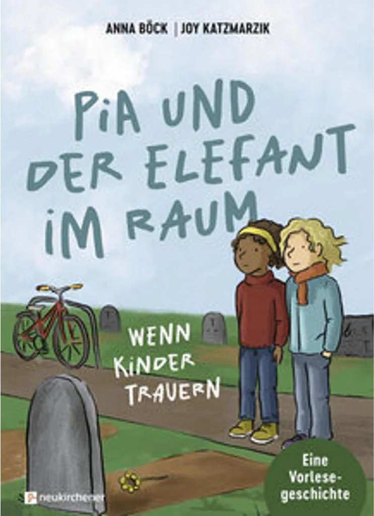 Livre pour Expliquer le Deuil - Pia und der Elefant im Raum Enfant