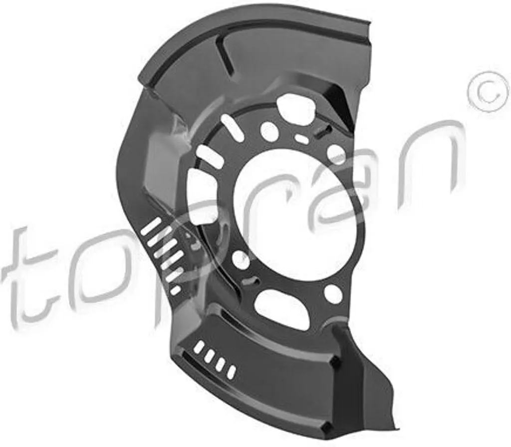 Flasque de frein avant droit TOPRAN pour Toyota Auris et Corolla E15