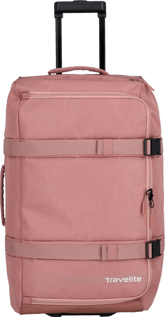 Travelite KICK OFF Rollenreisetasche L Rosé 68 cm 65 L Produktbild 