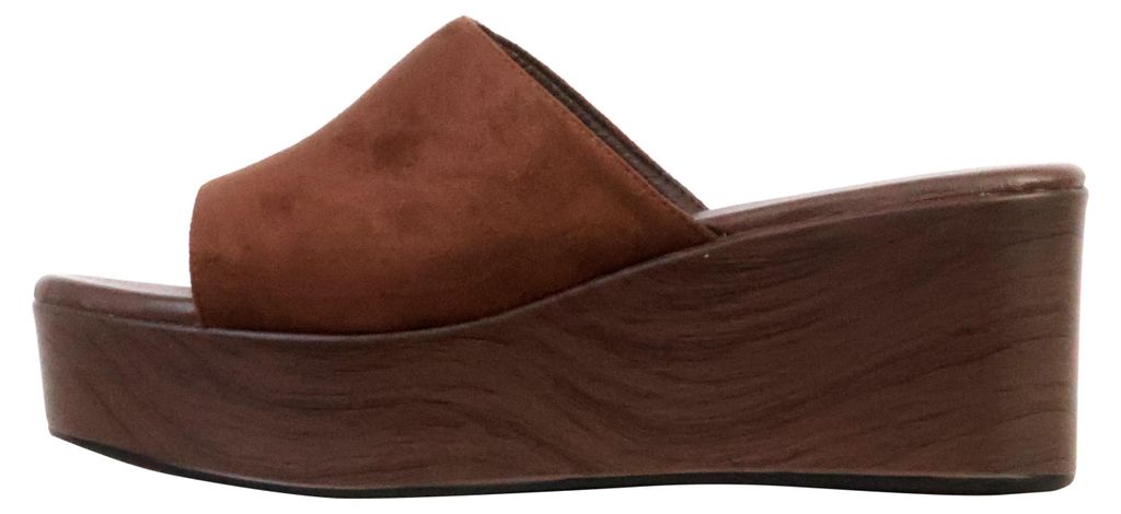 LBS-Sandalen mit Keilabsatz zum Hineinschlüpfen