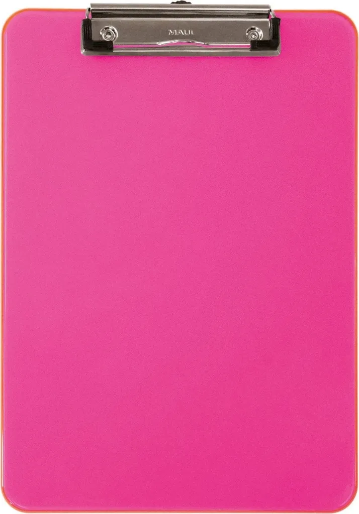 Portablocco A4 Plastica Maulneon Rosa: Stock 12 pz Alta Qualità