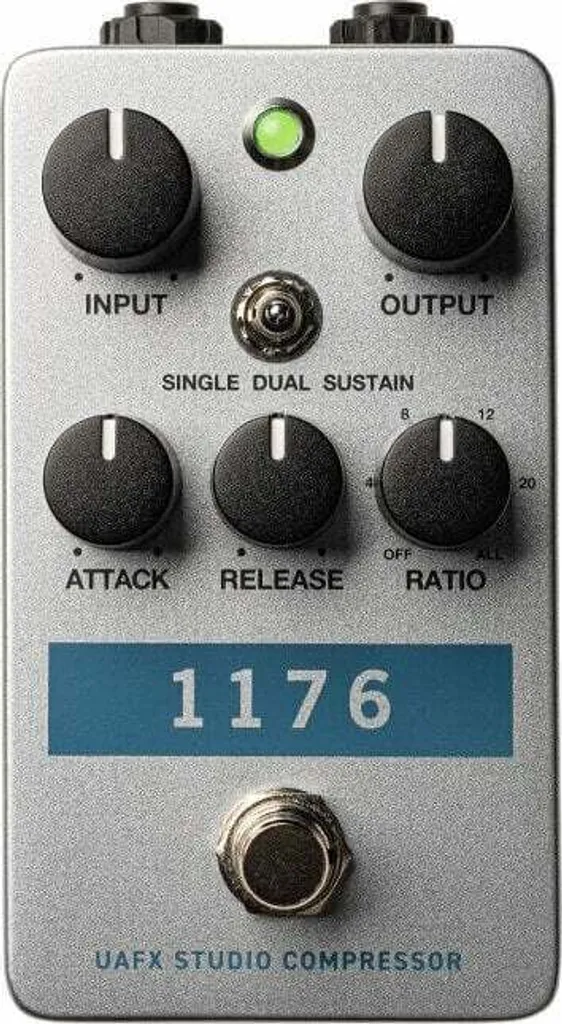 UAFX 1176 Studio Compressor avec Modes de Compression Parallèle UA