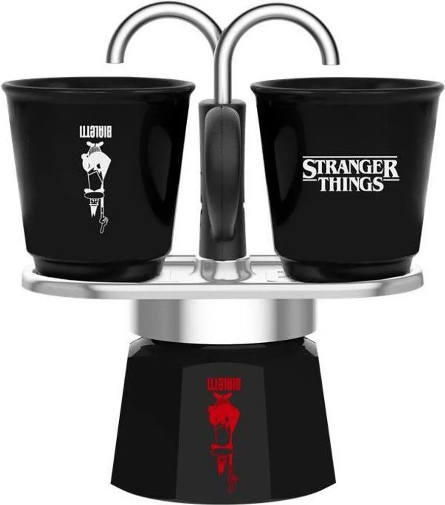 Set Caffè Bialetti Mini Express Stranger Things 2 Tazze 130ml