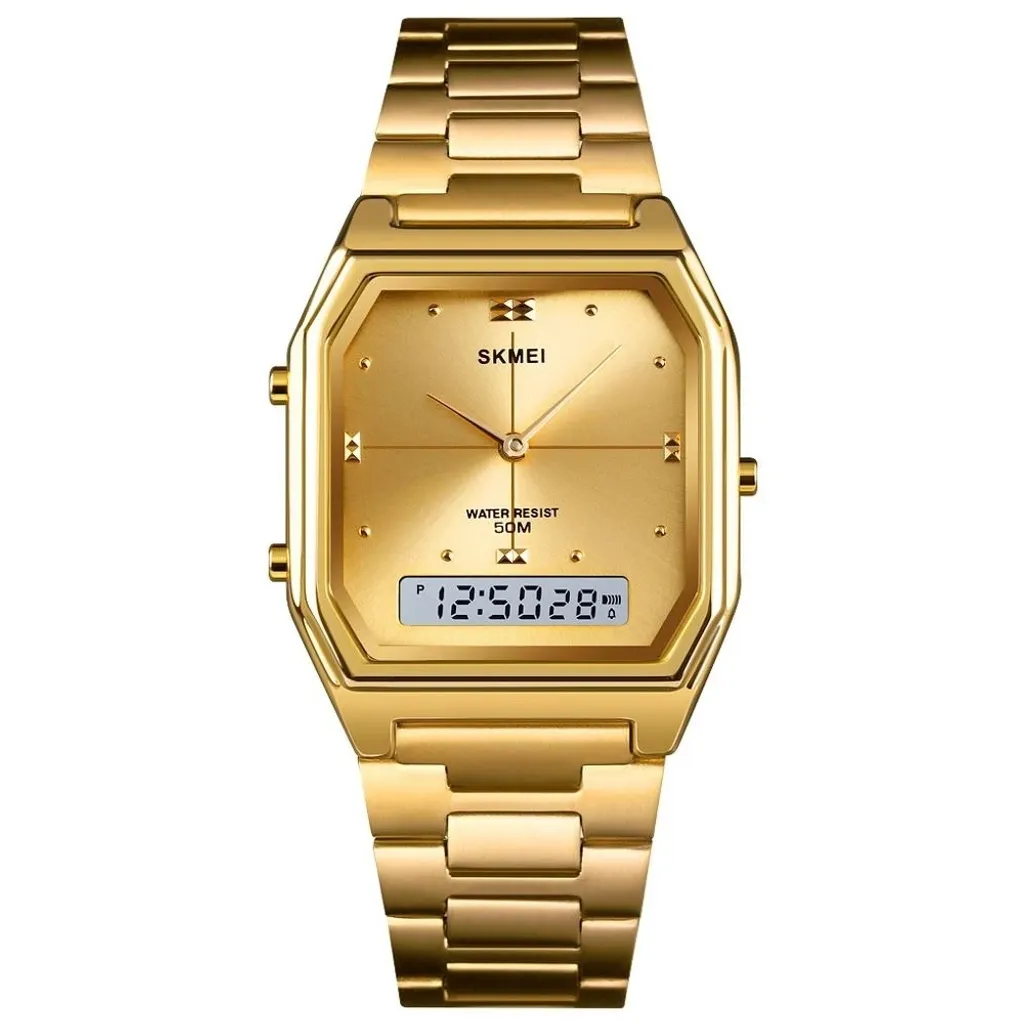Montre Femme Durable SKMEI GI-23768 Dorée - Anti-Rayures et Élégante KP23768