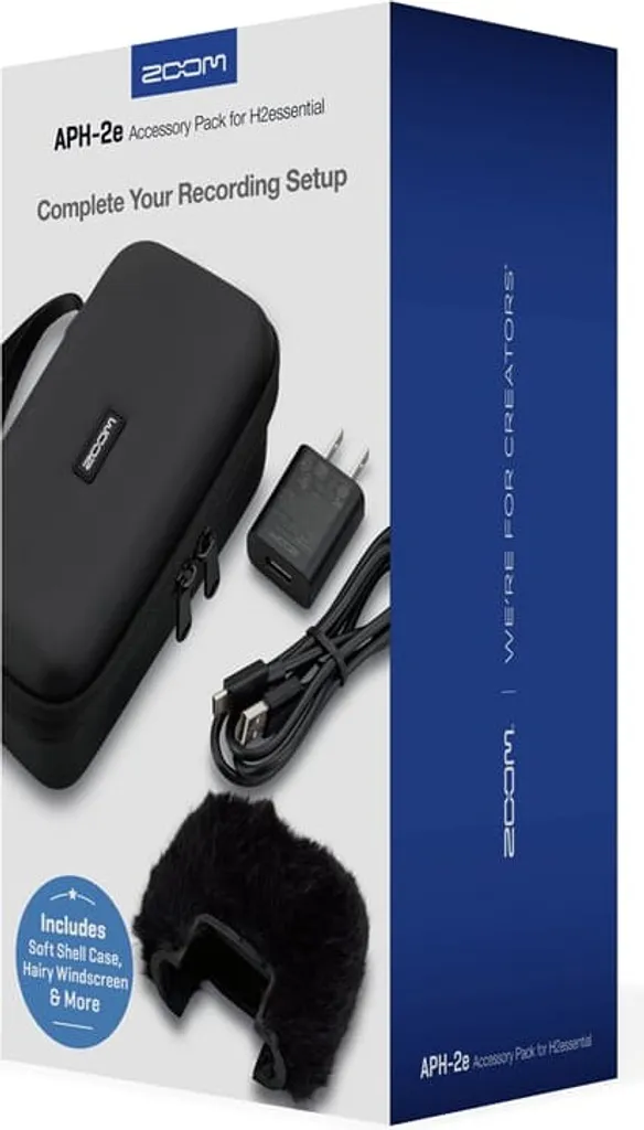 Zoom APH-2e avec Télécommande et Bonnette pour Enregistreur Portable H2n