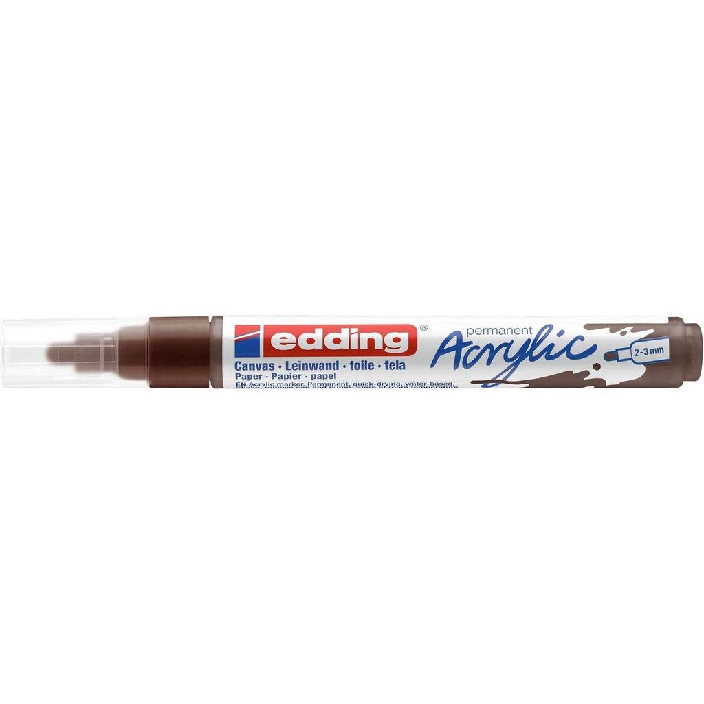 EDDING Acrylic Marker 5100 mittel schokoladenbraun Immagine del prodotto 