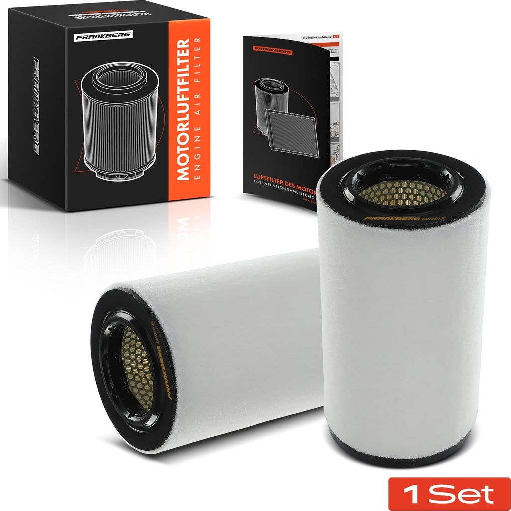 Frankberg 2x Luftfilter Filtereinsatz für Citroën Jumper Fiat Ducato 250 Peugeot Boxer