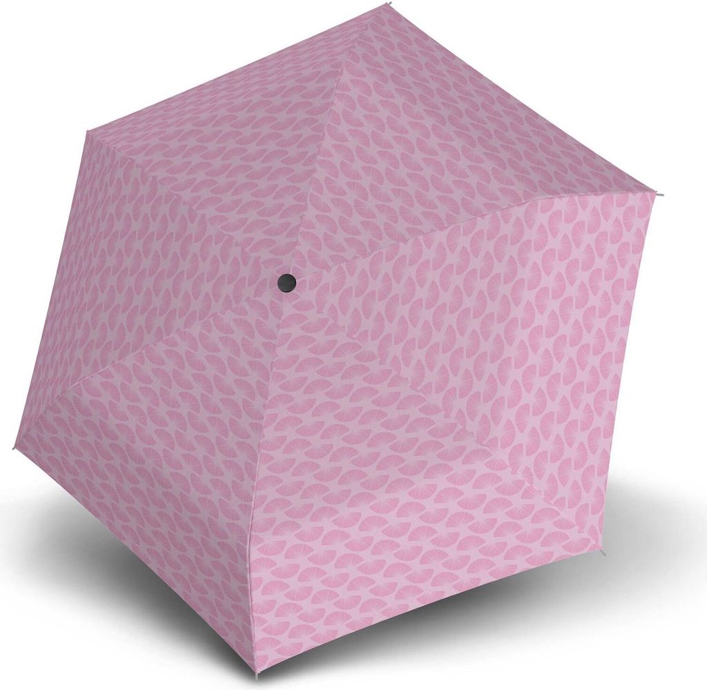 Knirps Taschenregenschirm Regenschirm US.050 Ultra Light Slim Manual Sakura Fan rosa