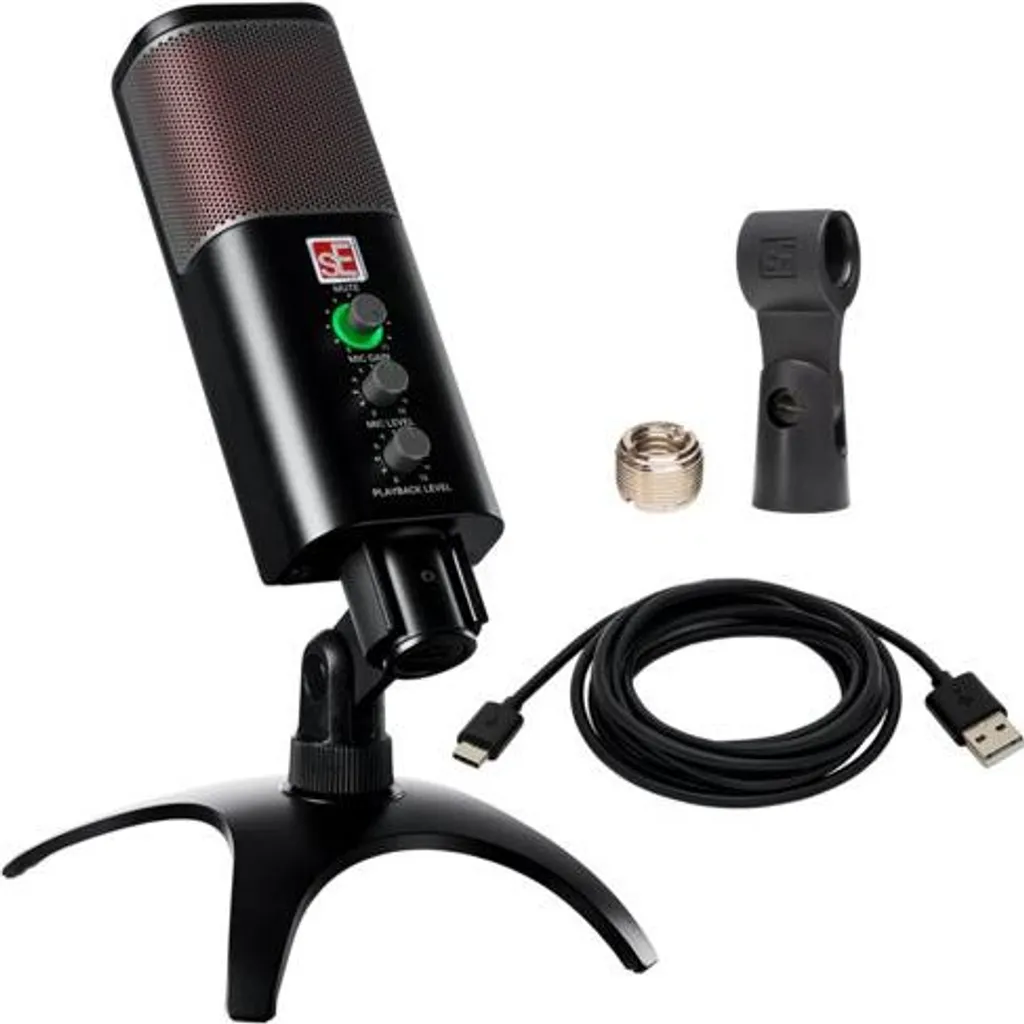 Microphone USB sE Electronics NEOM cardioïde pour studio et PC