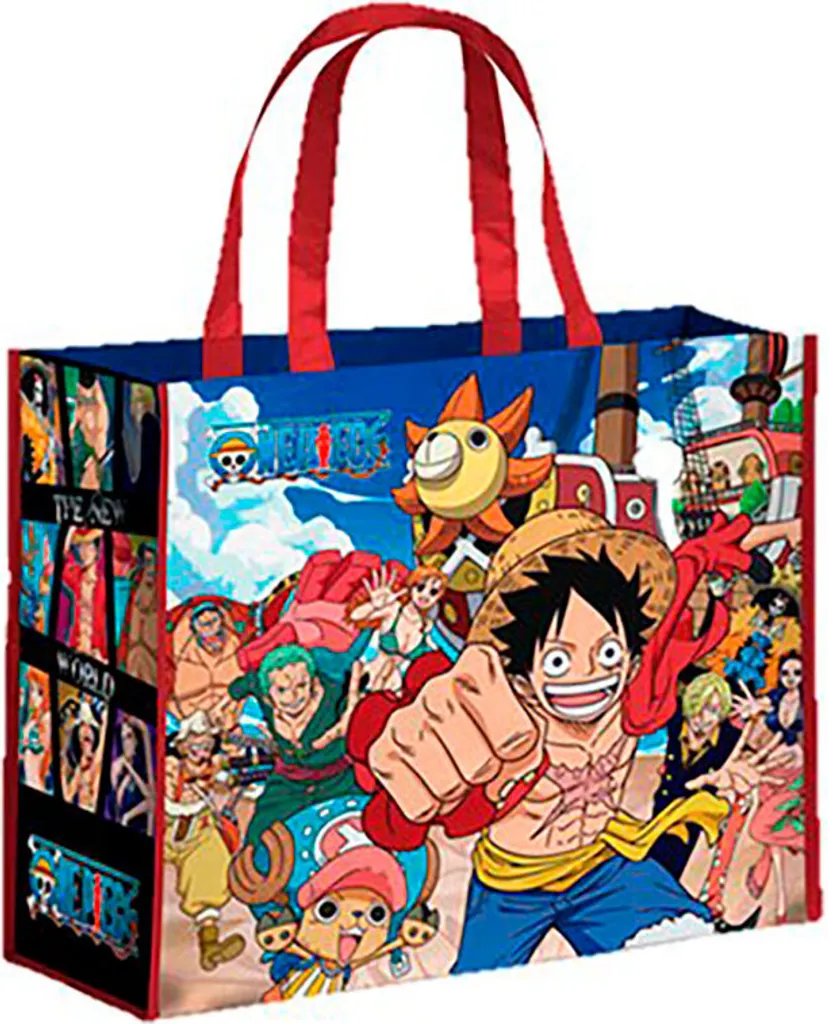 Sac One Piece New World solide fini les sacs plastiques fragiles de courses