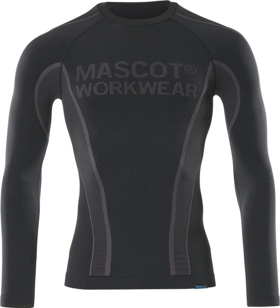 Mascot CROSSOVER Funktionsunterhemd HAMAR Gr. L schwarz Produktbild 