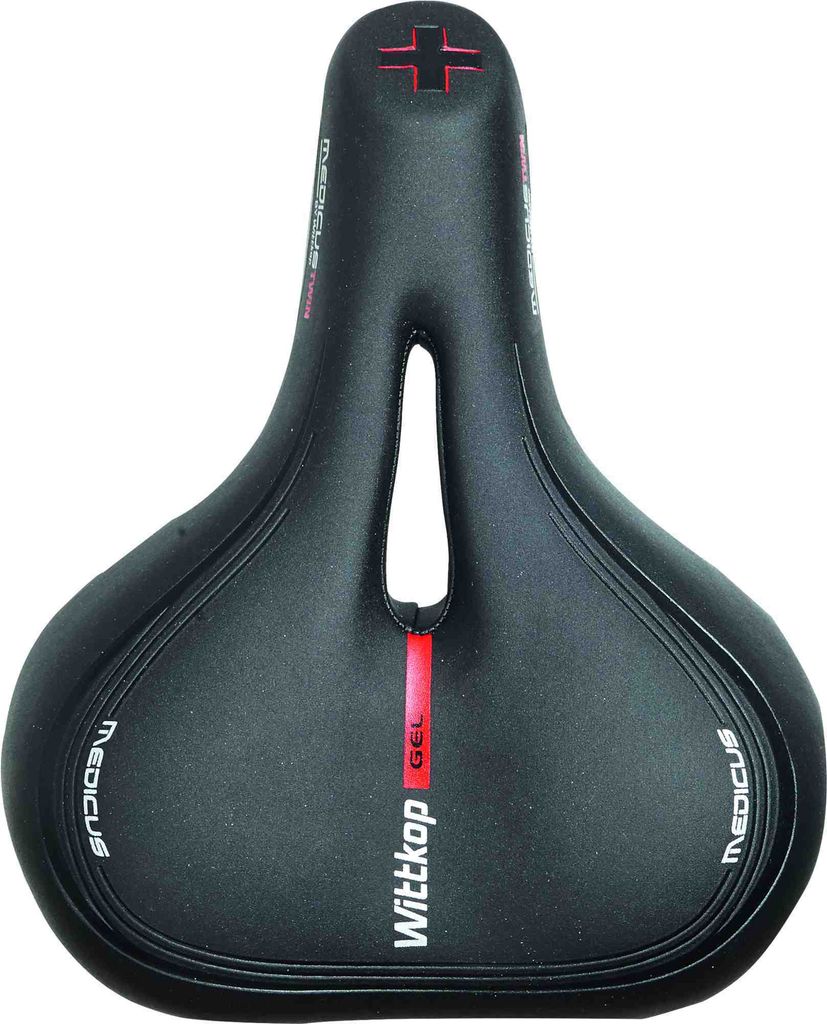 Wittkop Medicus 2.0 E-bike Sattel Schwarz 175 mm Schwarz Produktbild 1