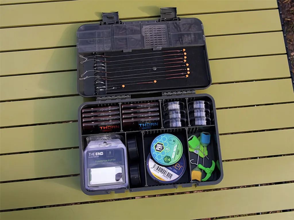 Delphin KlikBOX Mega Organizer Boîte de Rangement Matériel de Pêche