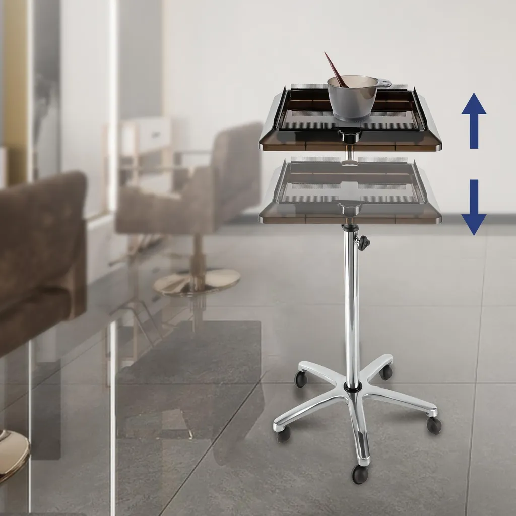 Meuble de rangement coiffure mobile pour organisation de salon - 9