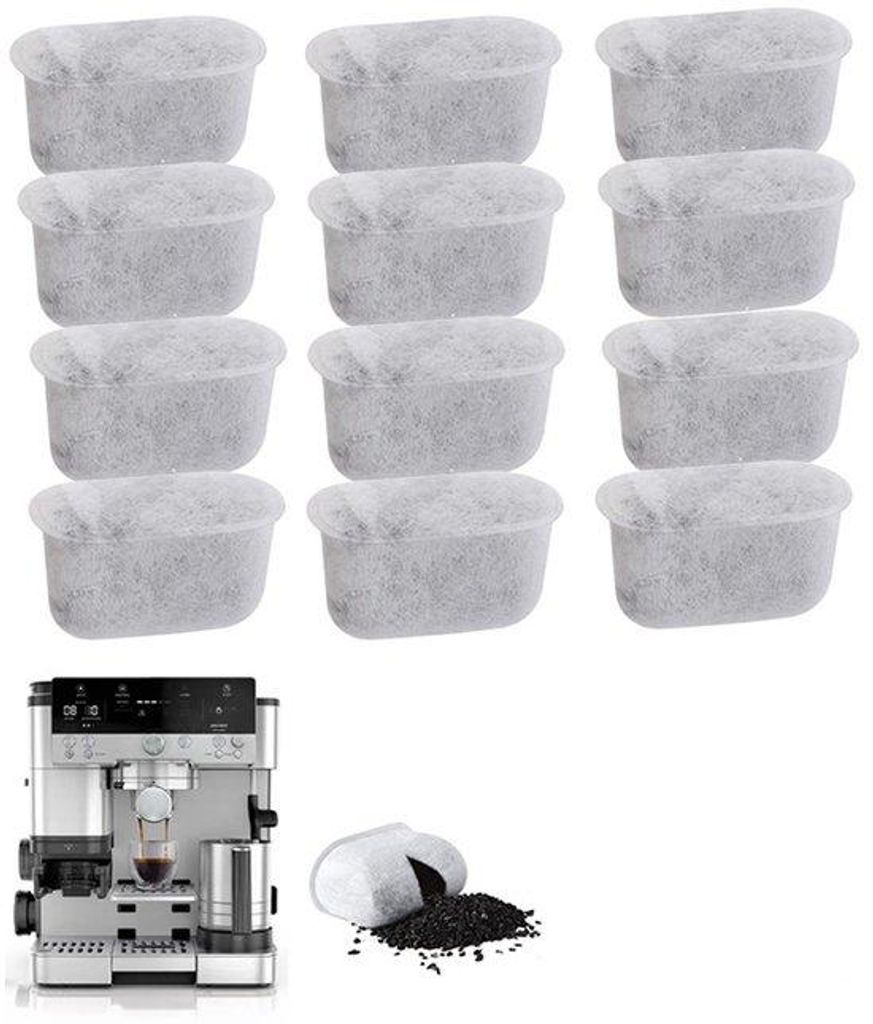 Kaffeezubereiter mit Aktivkohlefilter und Holzkohlefilter, Holzkohle, 12 Stück