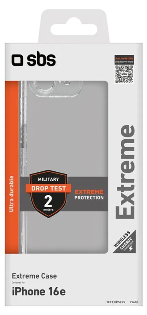 Extreme X2 Housse pour 16E Coque de Protection Transparente et Fine - 8