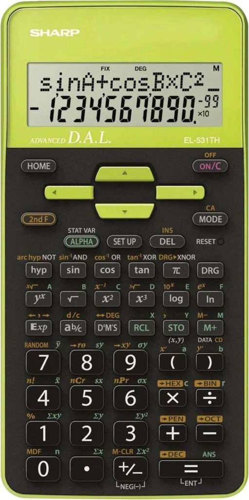 Sharp EL-531TH Grün Produktbild 