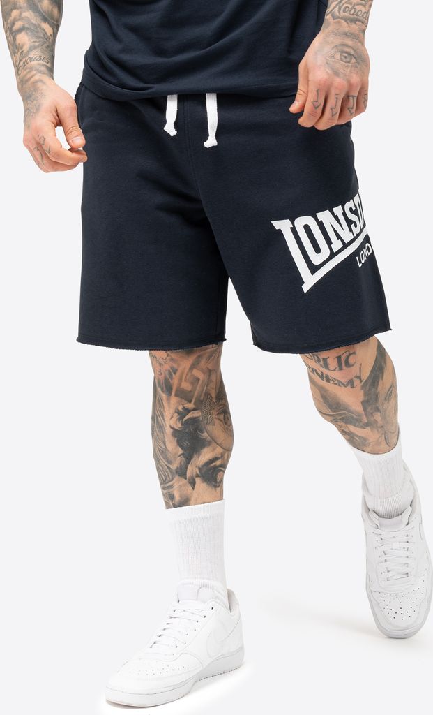 Lonsdale London Short Herren Polbathic navy Streetwear 100% Baumwolle 3XL