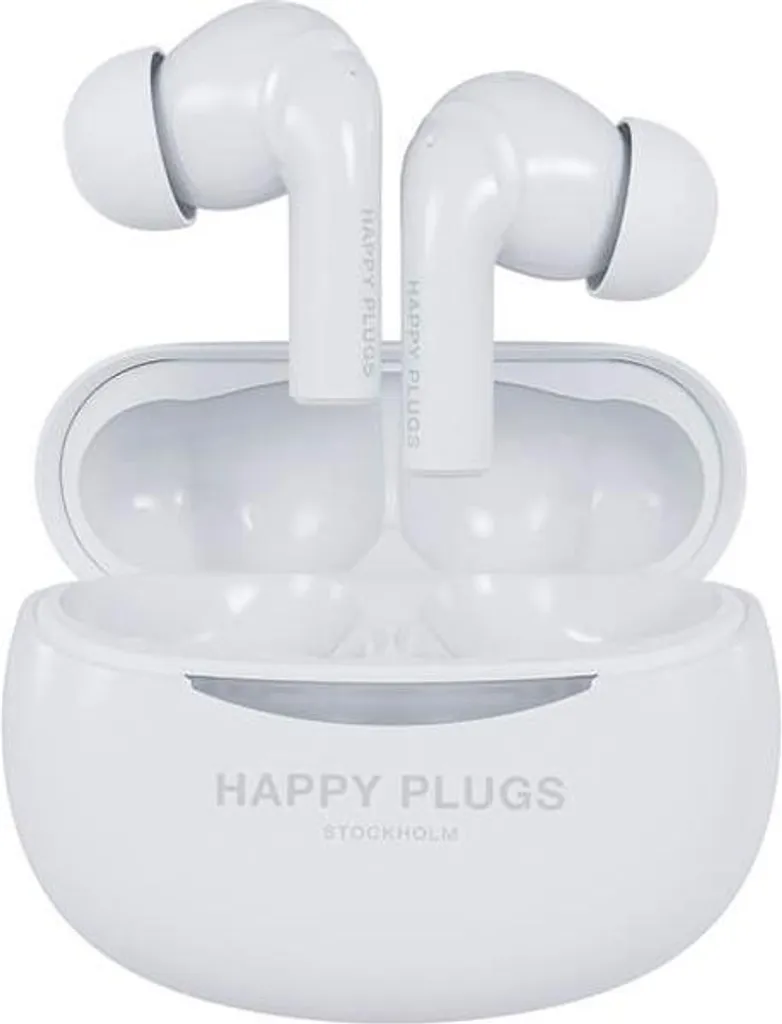 Écouteurs Bluetooth Happy Plugs Joy Pro Blancs Idéal Sport et Télétravail