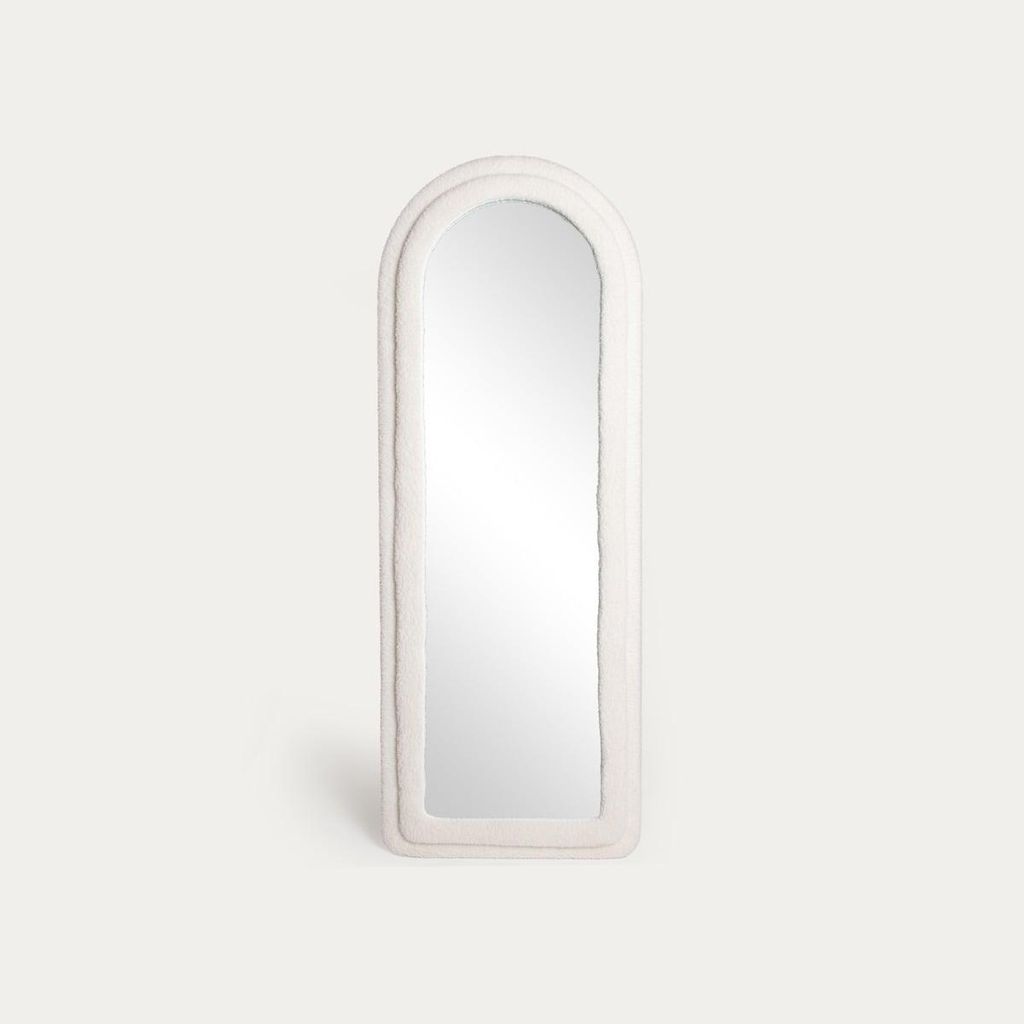 HOMLA Lustro ZELO podłużne białe 160x60x4,5 cm Zdjęcie produktu 