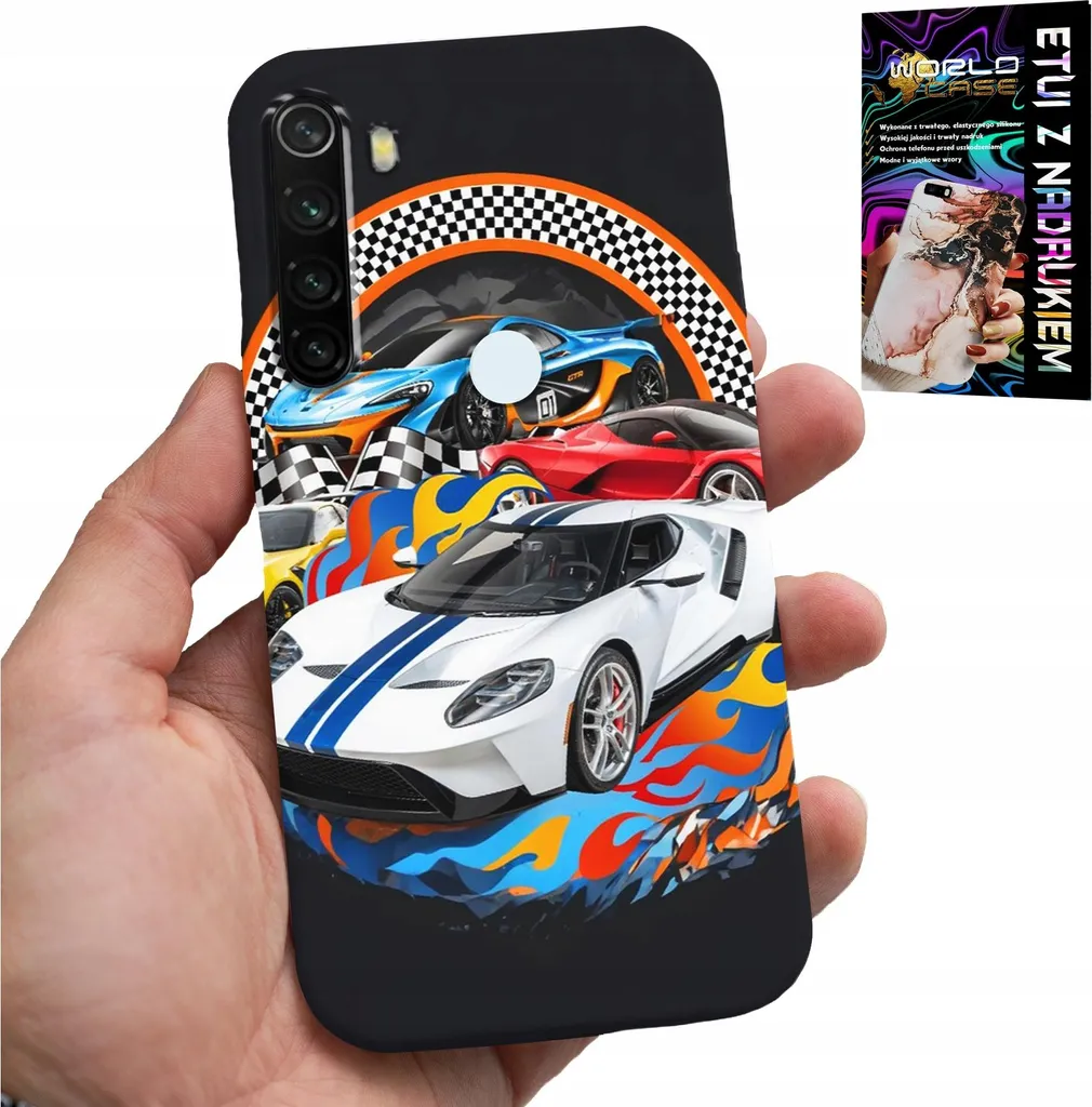 Kit Cover Xiaomi Note 8T Auto Sportiva + Vetro Gratis | Offerta Local