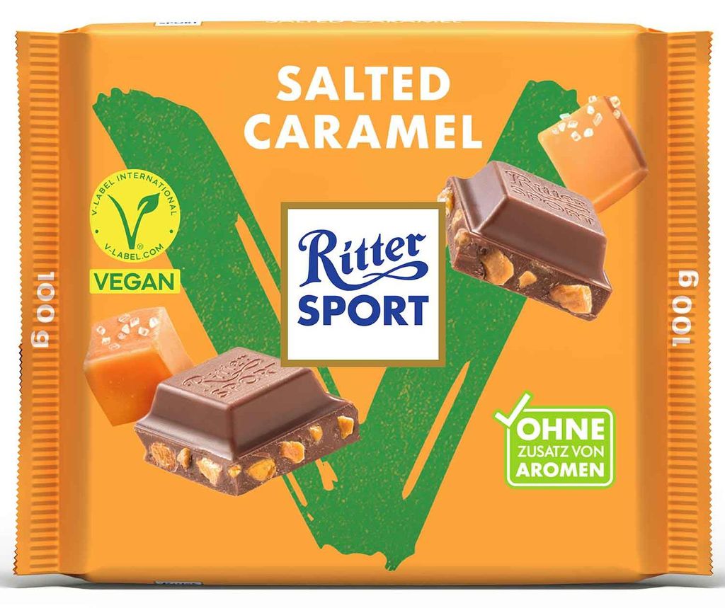 Ritter Sport Vegan Salted Caramel 100g Produktbild 