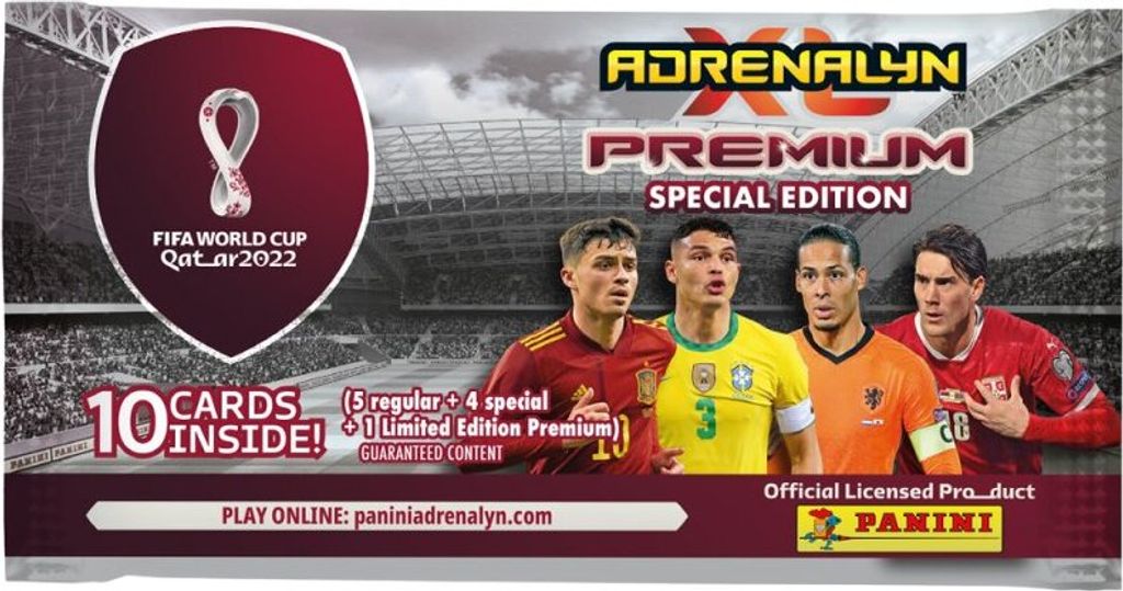 FIFA World Cup Adrenalyn XL 2022 - 1 booster PREMIUM Image du produit 
