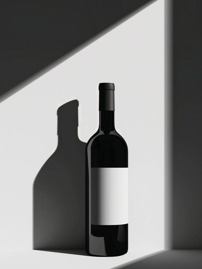 Plakat 30x40cm Weinflasche
