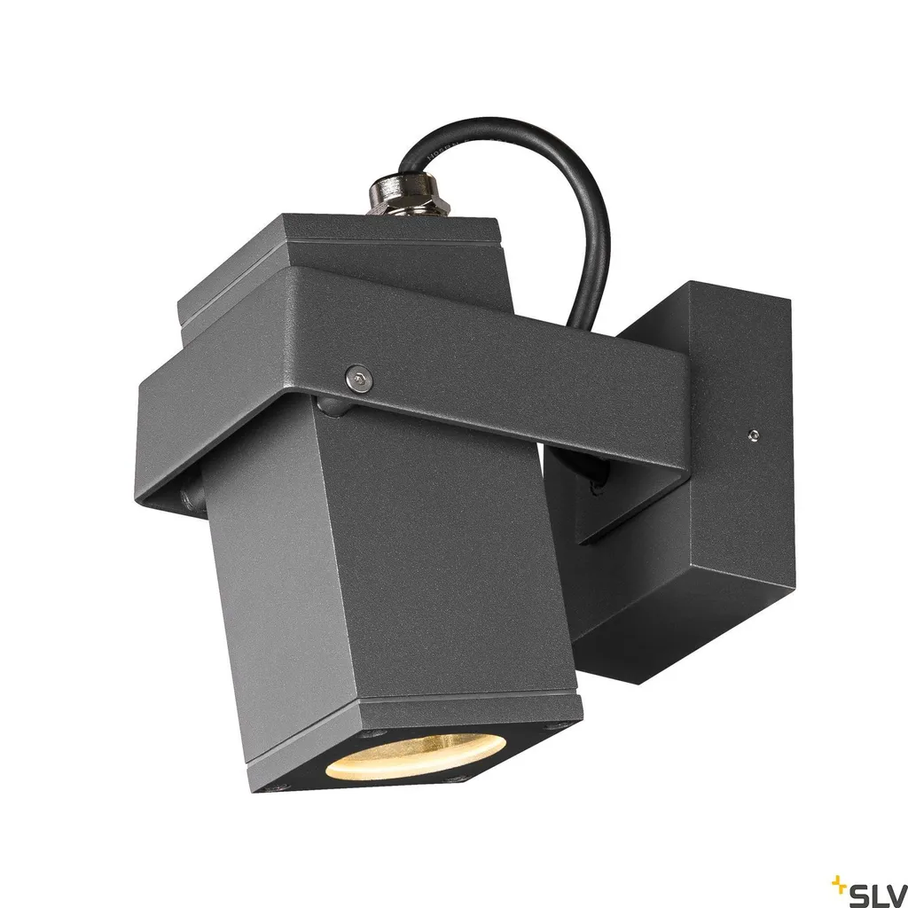 Applique Extérieure Orientable Anthracite THEO BRACKET CW QPAR51 - 5