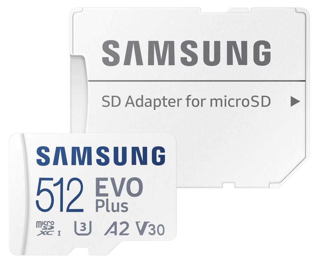 512 GB Samsung Evo Plus Micro SD Speicherkarte SDXC 130 Produktbild 