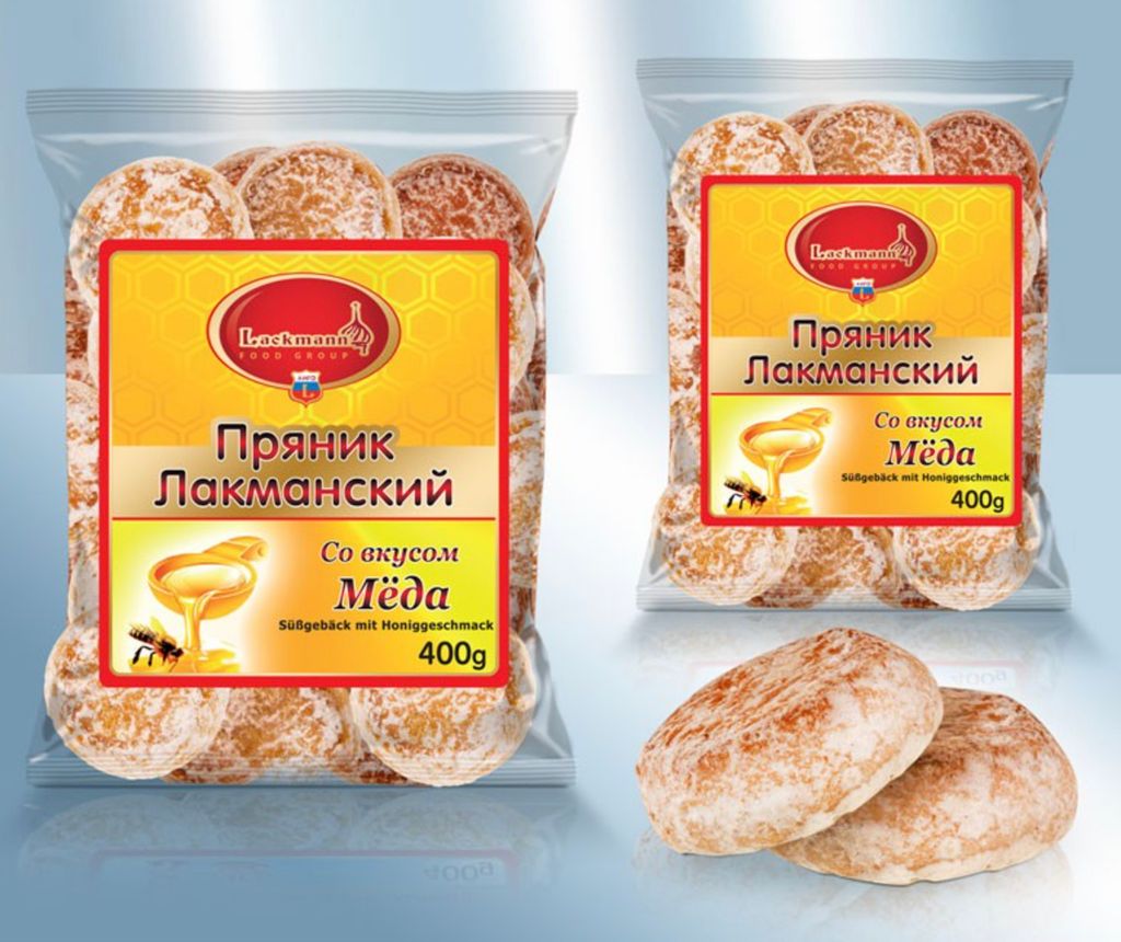 Prjanik mit Honiggeschmack 400g Russisches Gebäck Produktbild 
