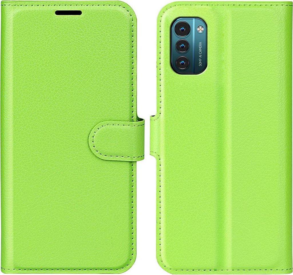 Nokia G11 / G21 Hülle - Coverup Klapphülle - Grün