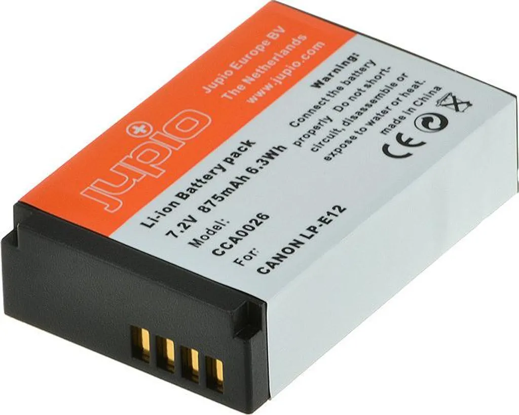 Batteria JUPIO compatibile con CANON LP-E12 / NB-E12 - 1